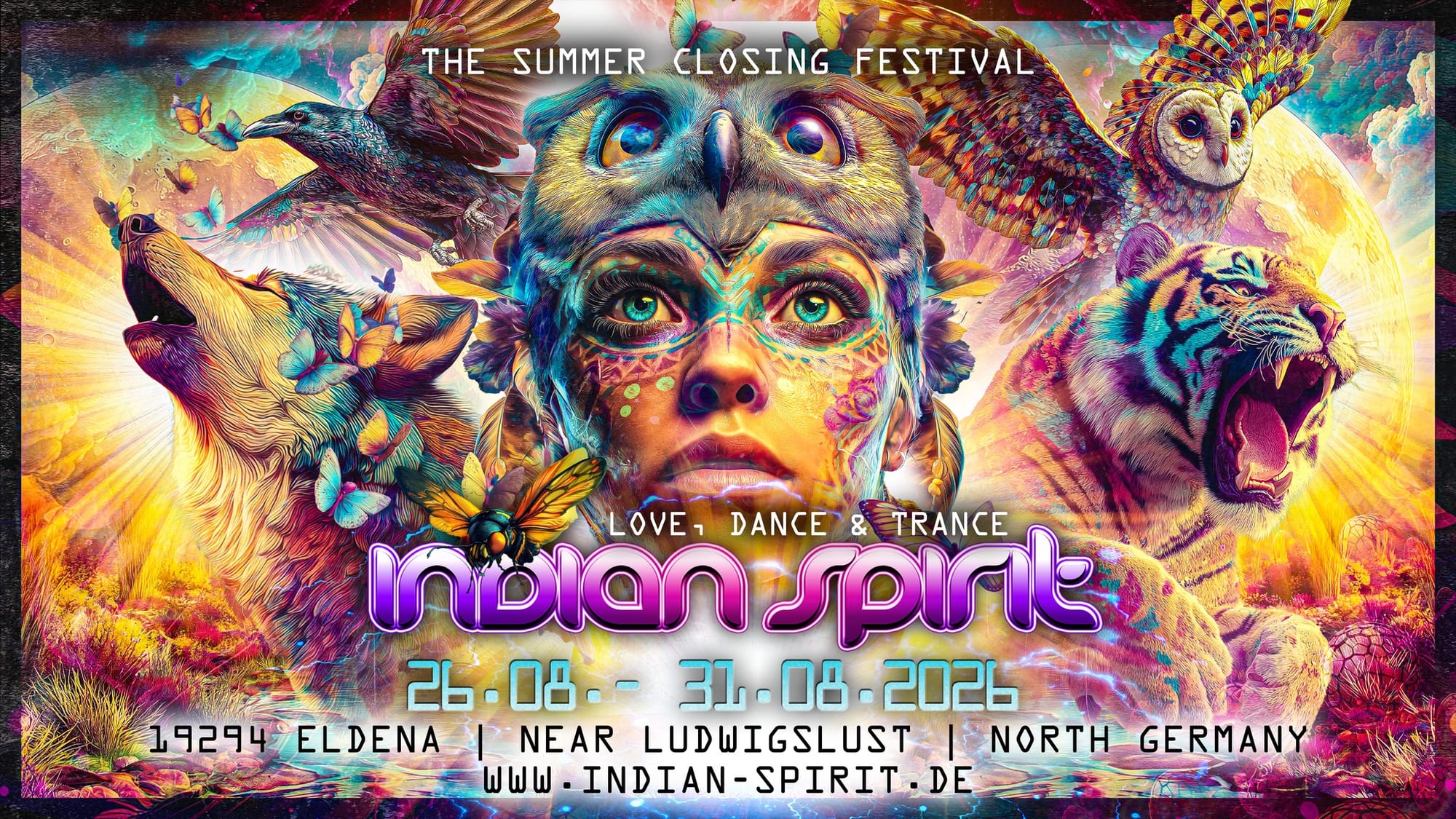 Bustour zum Indian Spirit Festival