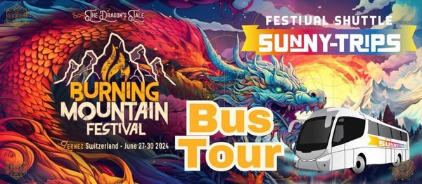 Bustour zum Burning Mountain Festival